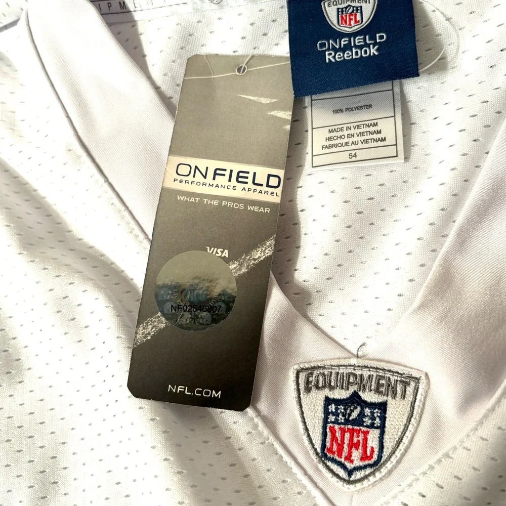 Chicago Bears Vintage Rare Reebok Men's Football Jersey NWT - Picture 6 of 10